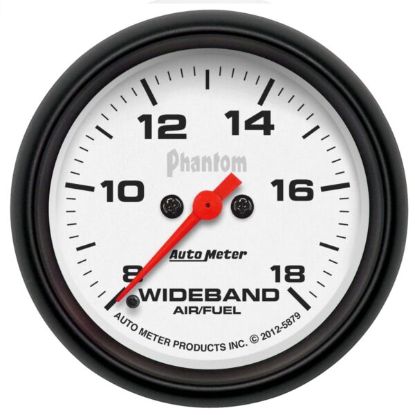 2-5/8 in. WIDEBAND AIR/FUEL RATIO, ANALOG, 8:1-18:1 AFR, PHANTOM
