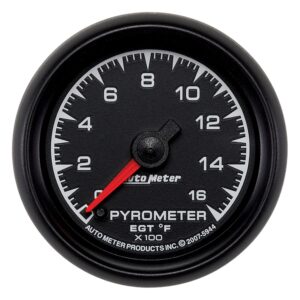 2-1/16 in. PYROMETER, 0-1600 Fahrenheit, ES
