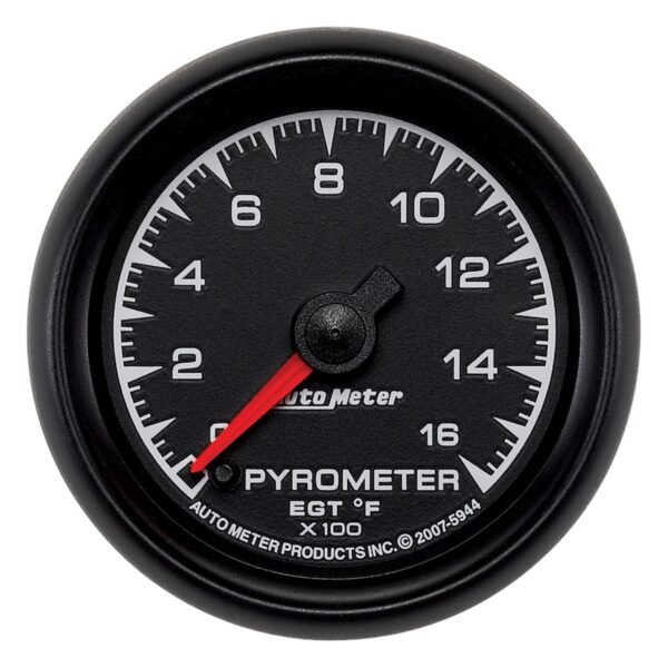 2-1/16 in. PYROMETER, 0-1600 Fahrenheit, ES