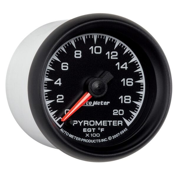 2-1/16 in. PYROMETER, 0-2000 Fahrenheit, ES