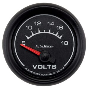 2-1/16 in. VOLTMETER, 8-18V, ES