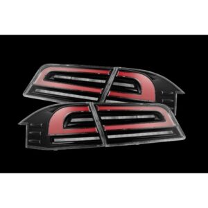 AlphaRex-LED Taillight Black Red