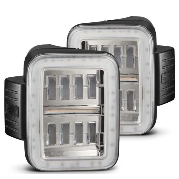 AlphaRex-Prismatic LED Taillights Chrome
