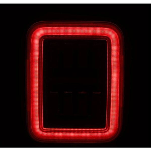 AlphaRex-Prismatic LED Taillights Black-Red