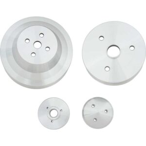 Small Block Chevy Pulley Kit - V-Belt - SWP - 2V