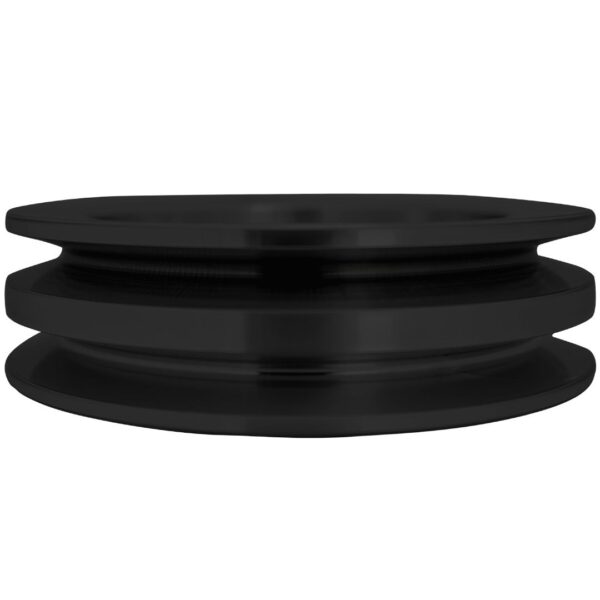 Small Block Chevy Crankshaft Pulley - SWP - 2V - Black