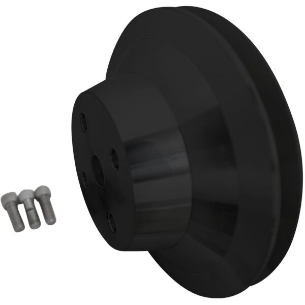 Small Block Chevy Water Pump Pulley - LWP - 1V - Black