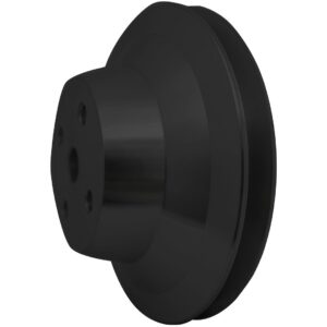 Small Block Chevy Water Pump Pulley - LWP - 1V - Black