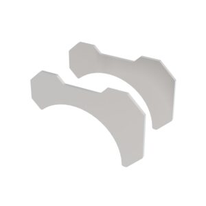 Pipe/ Tube Bracket Kit 2.5in T-304 Stainless Steel