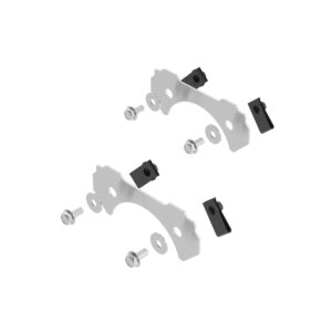 CrateMuffler Endplate Bracket Kit. Bolts To Endplate Of CrateMuffler, Hanger Can Be Welded To Bracket.