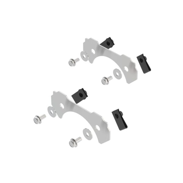 CrateMuffler Endplate Bracket Kit. Bolts To Endplate Of CrateMuffler, Hanger Can Be Welded To Bracket.