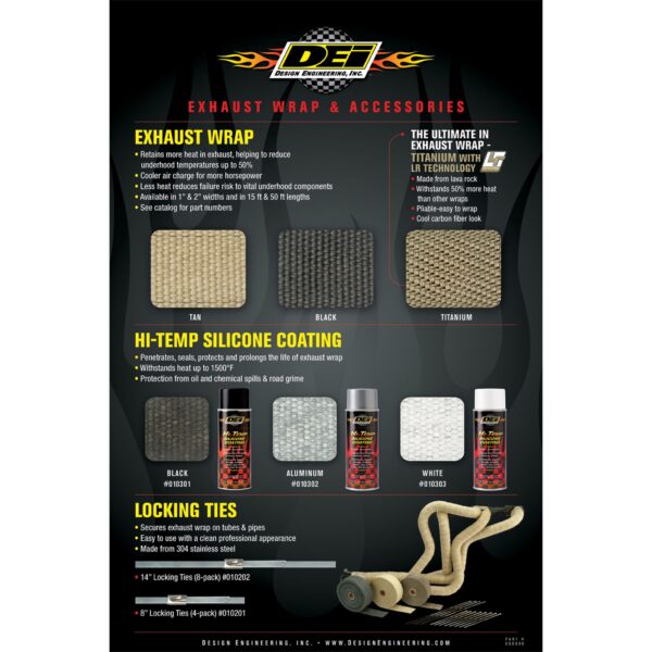 DEI 60600 Exhaust & Accessories Retail Product Display