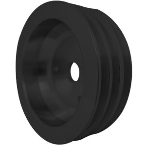 Small Block Chevy Crankshaft Pulley - LWP - 3V - Black