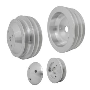 Small Block Chevy Pulley Kit - 3V - LWP