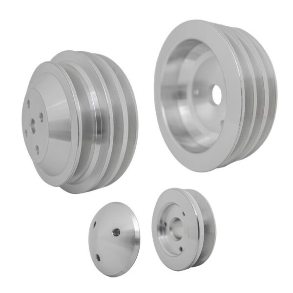 Small Block Chevy Pulley Kit - 3V - LWP