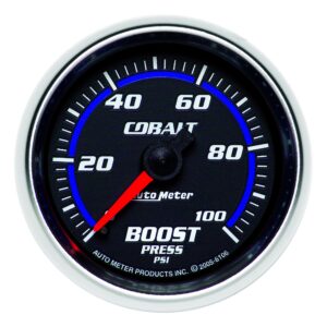 2-1/16 in. BOOST, 0-100 PSI, COBALT