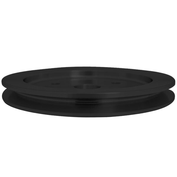 Small Block Chevy Crankshaft Pulley - 1V - SWP - Black