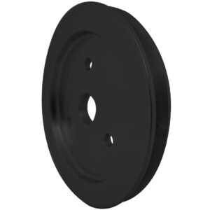 Small Block Chevy Crankshaft Pulley - 1V - SWP - Black