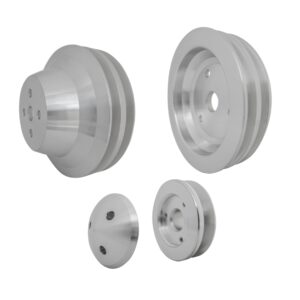 Small Block Chevy High Flow Pulley Kit - SWP - 2V