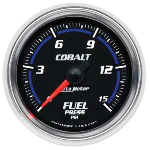 2-1/16 in. FUEL PRESSURE, 0-15 PSI, COBALT