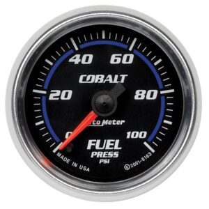 2-1/16 in. FUEL PRESSURE, 0-100 PSI, COBALT