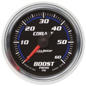 2-1/16 in. BOOST, 0-60 PSI, COBALT