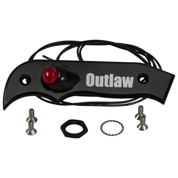 Outlaw Shifter Handle with Push-Button Switch.