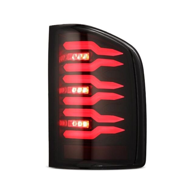 AlphaRex-Prismatic LED Taillights Black-Red