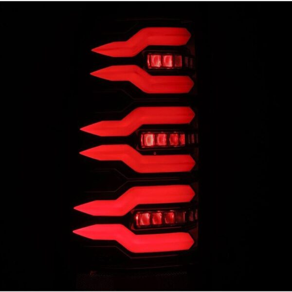 AlphaRex- 99-06 Chevrolet Silverado/99-06 GMC Sierra LED Taillights Alpha Black
