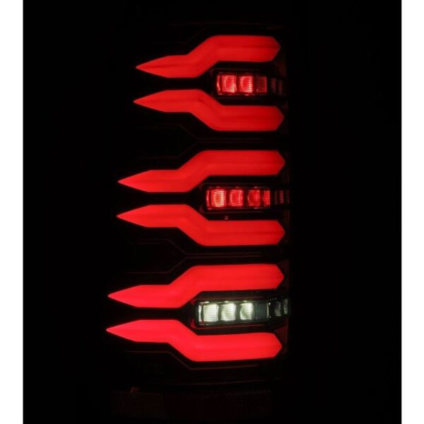 AlphaRex- 99-06 Chevrolet Silverado/99-06 GMC Sierra LED Taillights Alpha Black