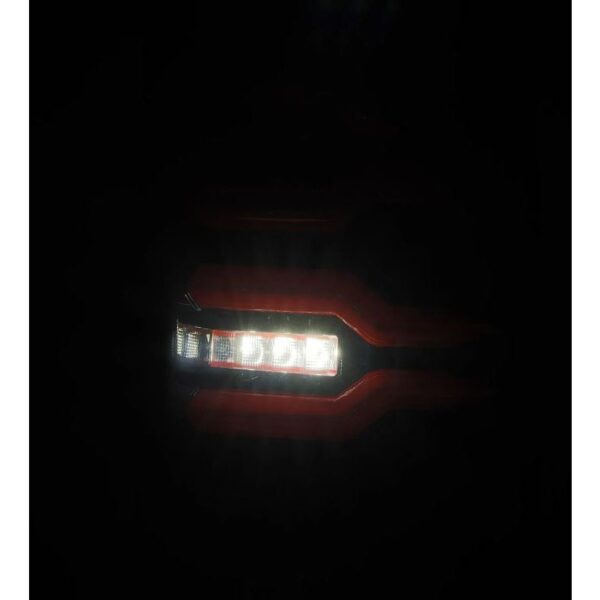 AlphaRex- 99-06 Chevrolet Silverado/99-06 GMC Sierra LED Taillights Black Red