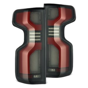 AlphaRex- LED Taillights Black-Red