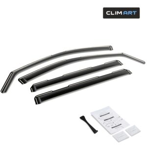 CLIM ART In-Channel Window Deflectors Extra Durable