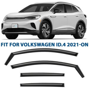CLIM ART In-Channel Window Deflectors Extra Durable