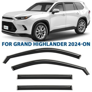 CLIM ART In-Channel Window Deflectors Extra Durable