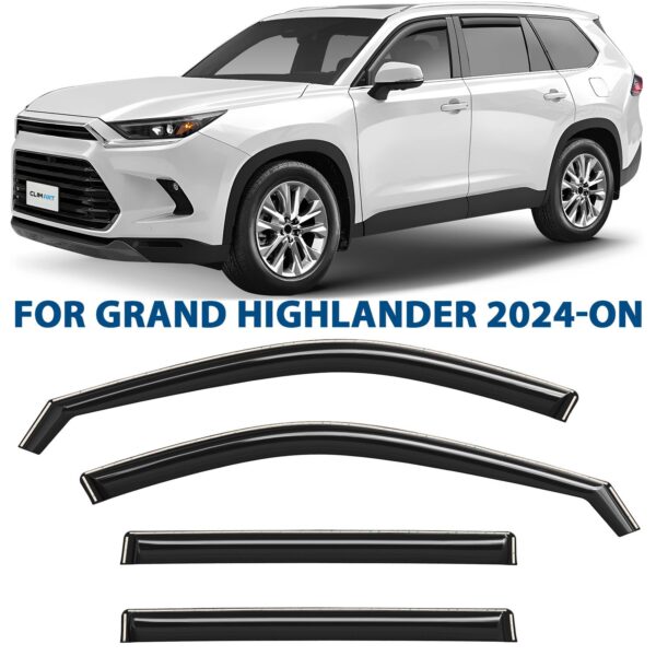 CLIM ART In-Channel Window Deflectors Extra Durable
