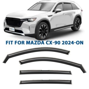 CLIM ART In-Channel Window Deflectors Extra Durable