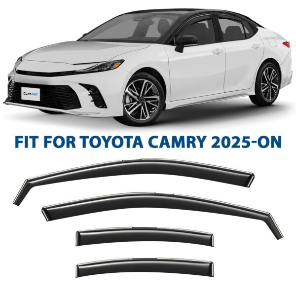 CLIM ART In-Channel Window Deflectors Extra Durable
