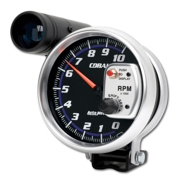 5 in. PEDESTAL TACHOMETER, 0-10,000 RPM, COBALT