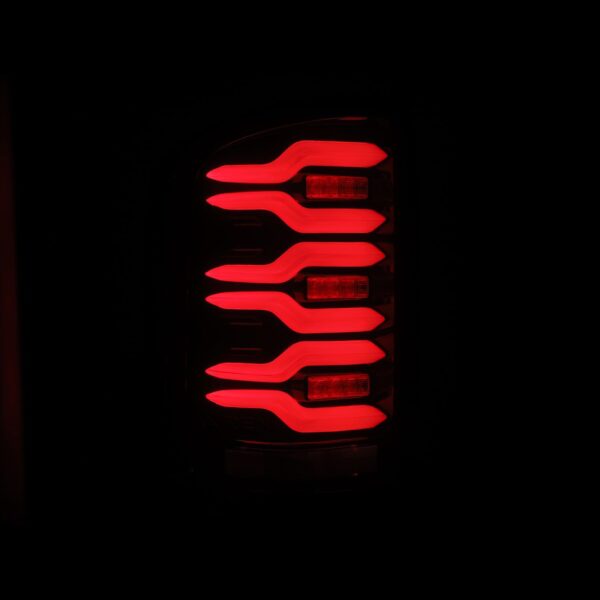 AlphaRex-LED Taillights Black Red