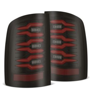 AlphaRex- LED Taillights Black Red