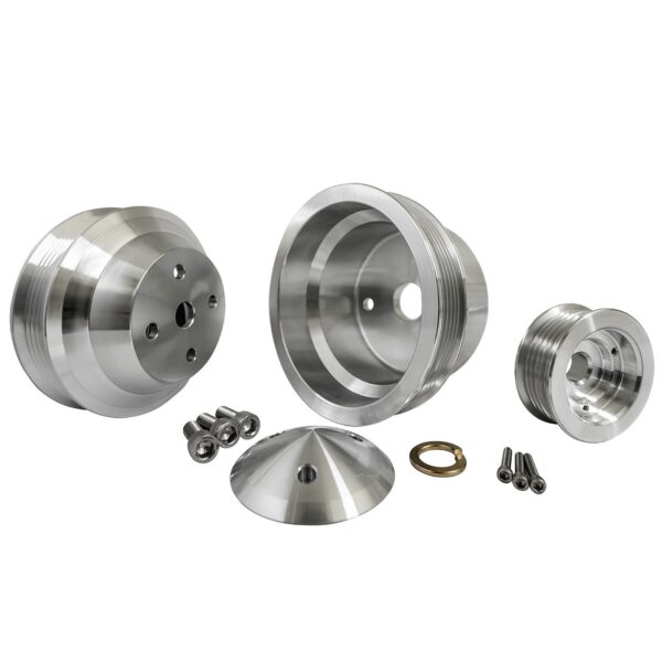Small Block Chevy Serpentine Pulley Kit - LWP