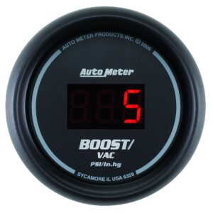 2-1/16 in. BOOST/VACUUM, 30 IN HG/30 PSI, SPORT-COMP DIGITAL