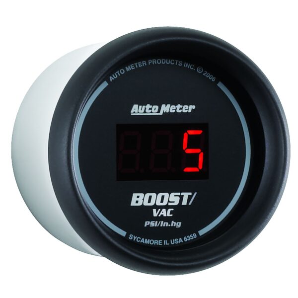 2-1/16 in. BOOST/VACUUM, 30 IN HG/30 PSI, SPORT-COMP DIGITAL