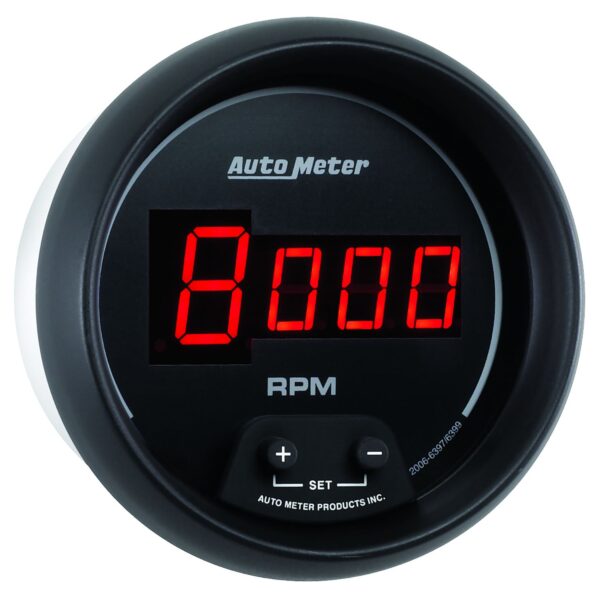 3-3/8 in. IN-DASH TACHOMETER, 0-10,000 RPM, SPORT-COMP DIGITAL