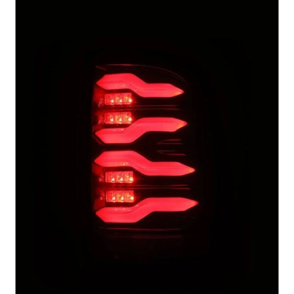 AlphaRex- LED Taillights Black Red