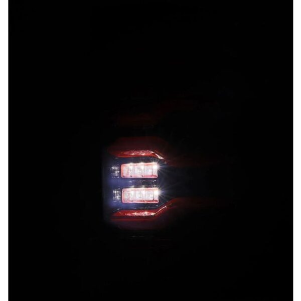 AlphaRex- LED Taillights Black Red
