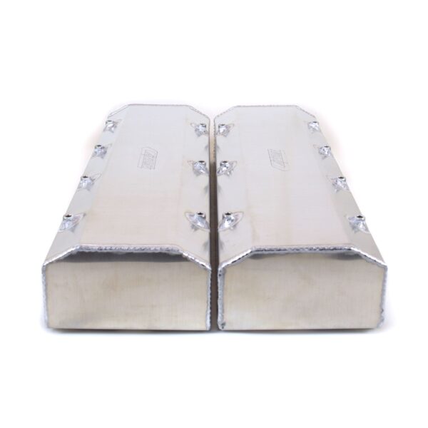 Canton 65-400 Valve Covers For Big Block Chevy Fabricated Aluminum With Hardware