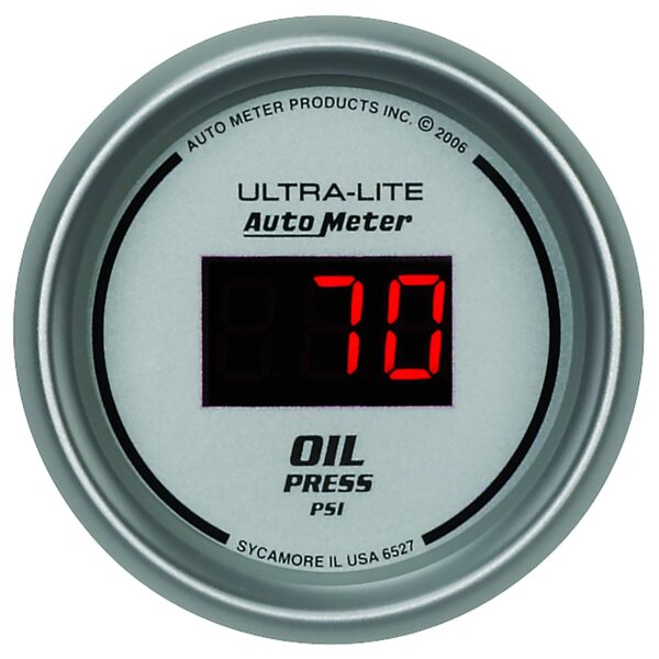 2-1/16 in. OIL PRESSURE, 5-100 PSI, ULTRA-LITE DIGITAL