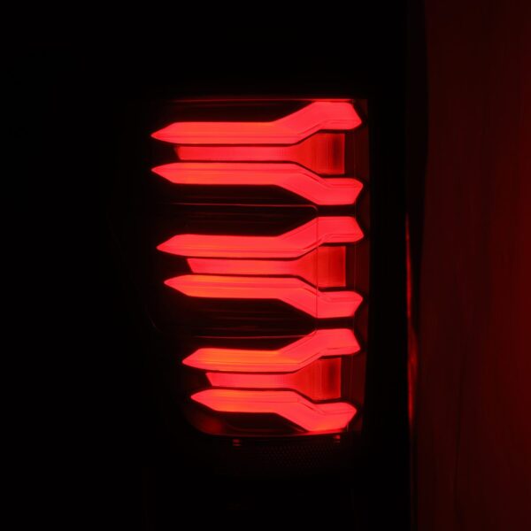 AlphaRex-LED Taillights Black Red